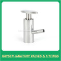 Sanitary welded sample valves